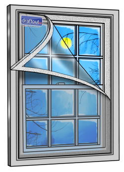 Draftout EZ Window Cover