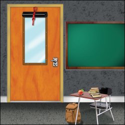 Classroom Door Lockdown Window Shade l Cover - $9.87