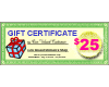 $25 Blackout EZ Gift Certificate